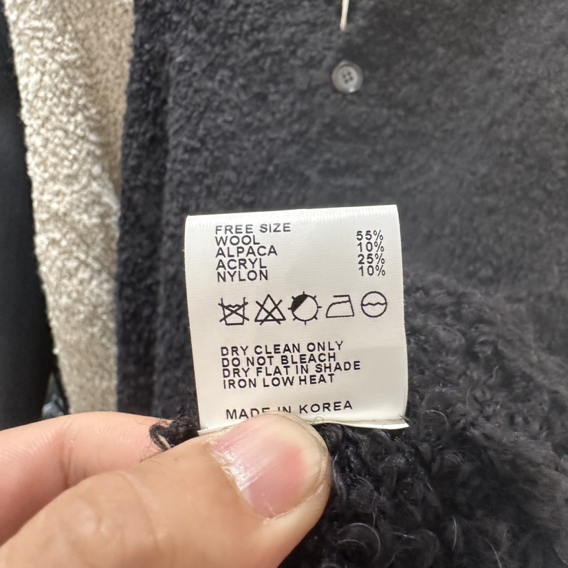 PITA韓國代購㊣女裝新品熱賣職業推薦25秋冬毛衣羊駝毛開衫THE VERLIN/piTa毛衣