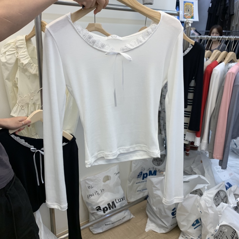 BEEN-A韓國代購㊣女士新款真品職業推薦時尚25秋冬長袖T恤兜帽BEEN-A長袖T恤圖色1