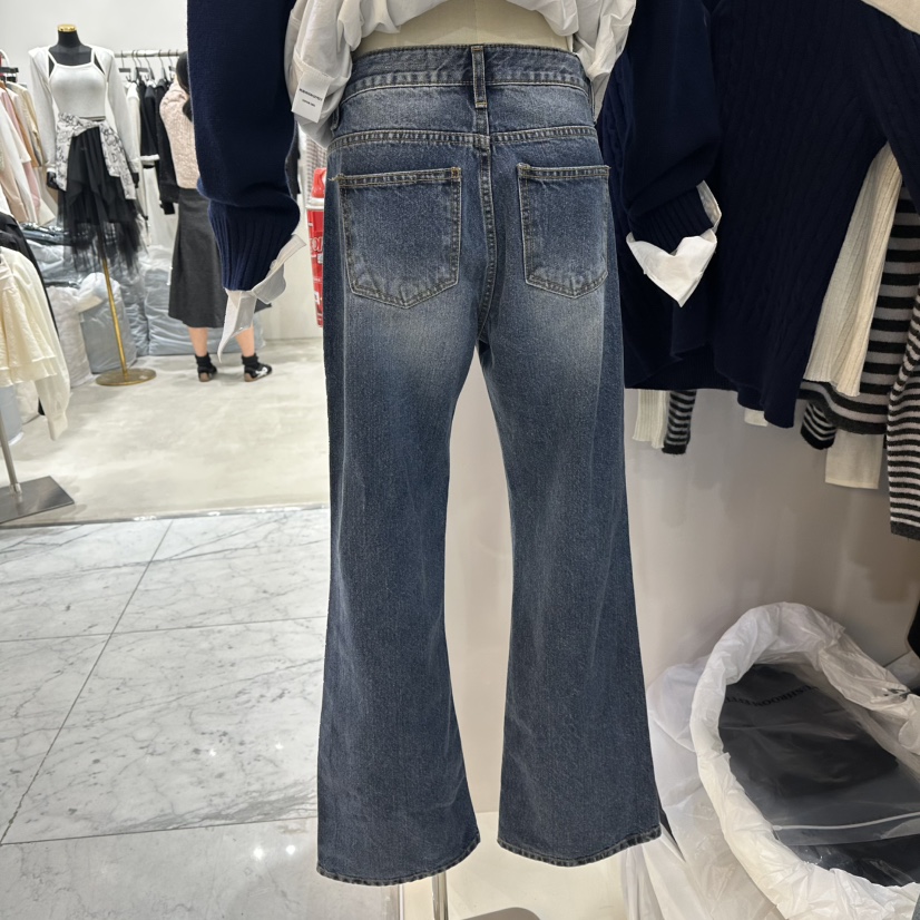 MUSHROOM EFFECT東大門㊣實拍女士新品真品人氣推薦牛仔褲MUSHROOM EFFECT牛仔褲