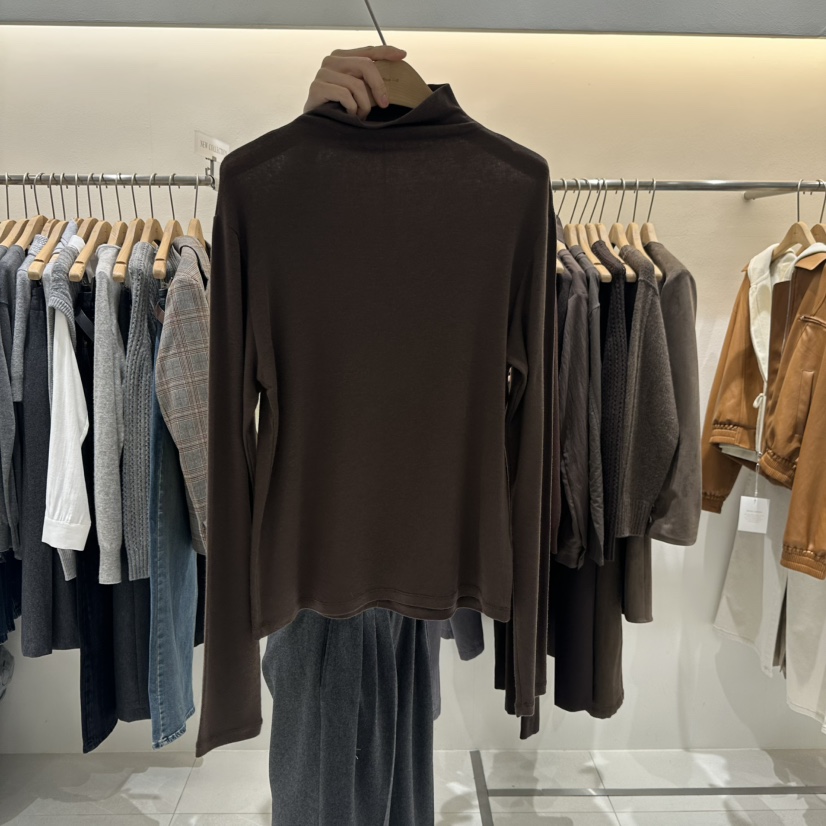 BLUEI-D韓國代購㊣女士新品休閑職業熱賣時尚真品推薦長袖T恤Blue i-d長袖T恤圖色2