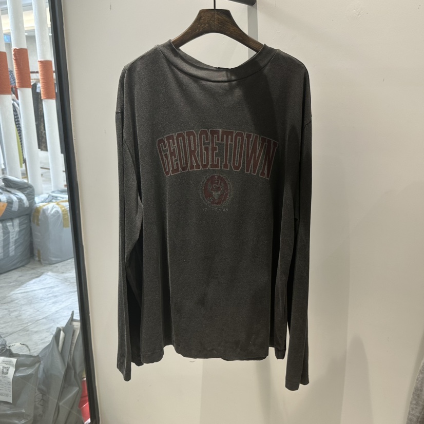 JANE BIRKIN東大門㊣直郵女士新品職業熱賣真品時尚長袖T恤JANE BIRKIN設計師品牌長袖T恤圖色2
