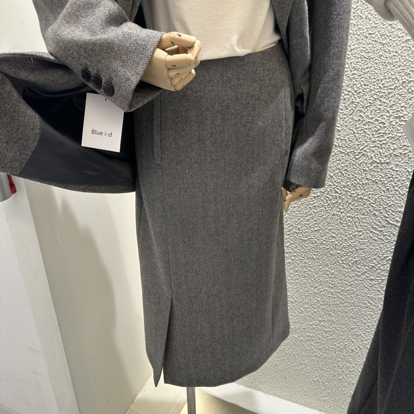 BLUEI-D東大門㊣代購女裝新品休閑時尚人氣真品25秋冬長裙Blue i-d長裙圖色1
