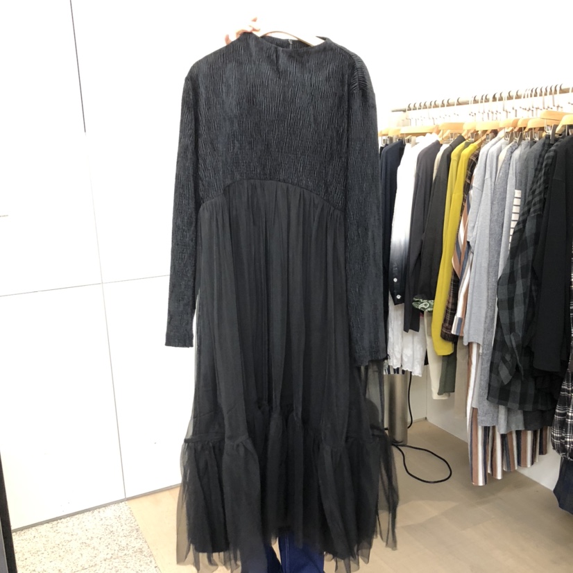 DOHWAJI韓國直郵㊣女士新品推薦休閑時尚人氣25秋冬連衣裙褶皺DOHWAJI連衣裙圖色1