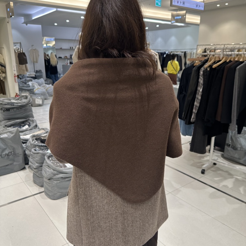 BLUEI-D東大門㊣代購女裝新品熱賣職業25秋冬人氣圍巾披肩Blue i-d圍巾/披肩
