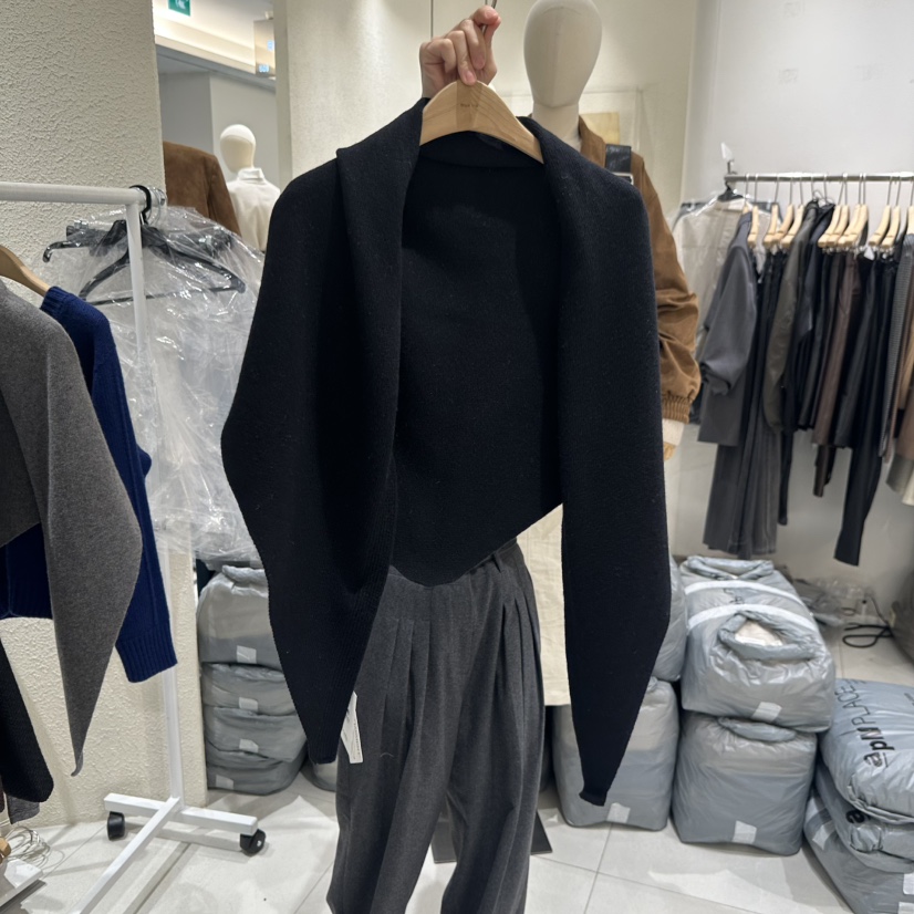 BLUEI-D東大門㊣代購女裝新品熱賣職業25秋冬人氣圍巾披肩Blue i-d圍巾/披肩圖色2