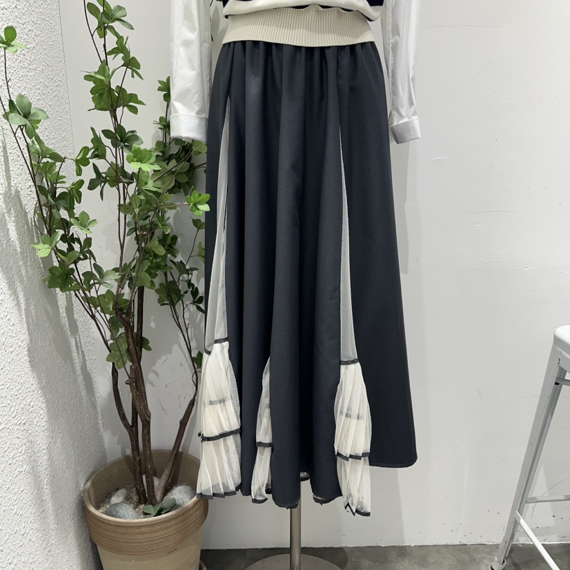 BELITA韓國直郵㊣女士新品人氣25秋冬推薦休閑真品職業長裙BELITA長裙圖色1