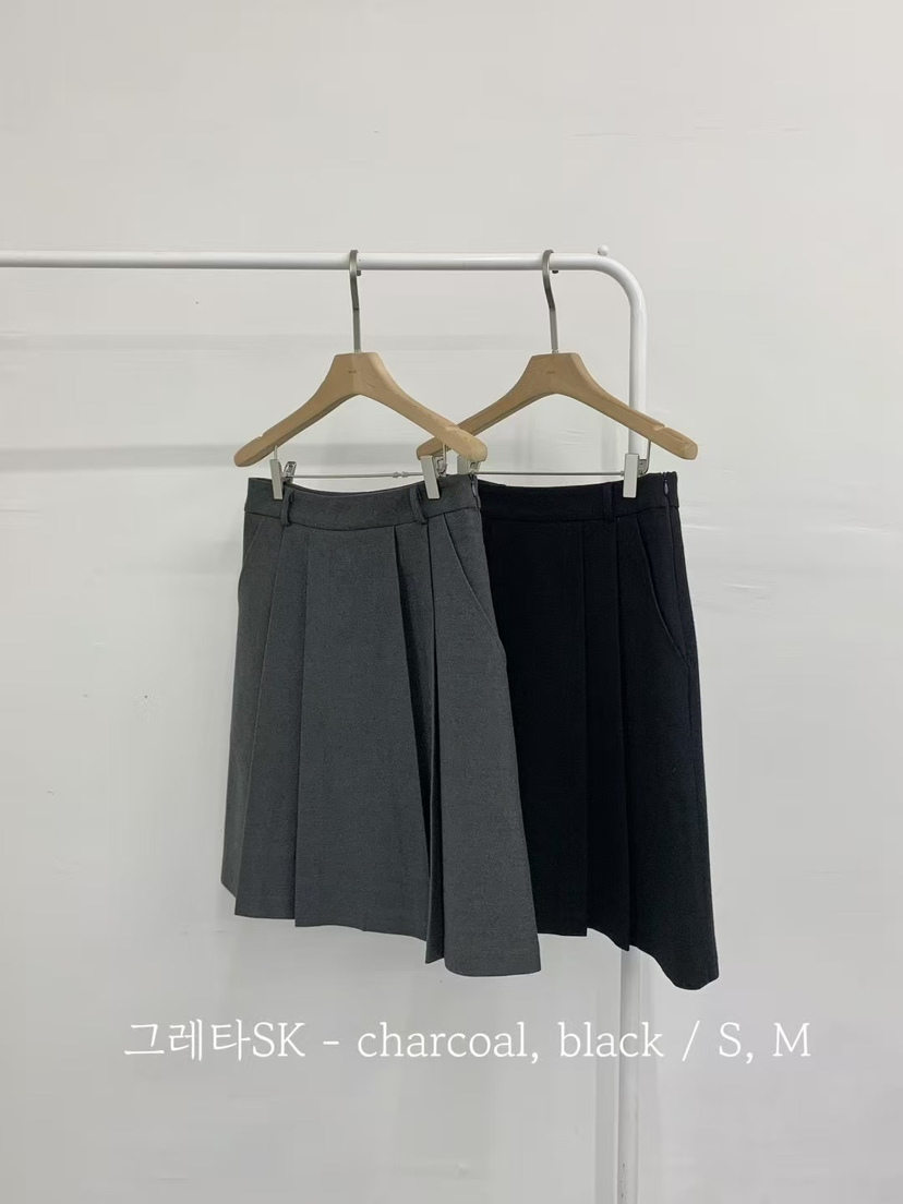 ANOU韓國代購㊣女裝新品25秋冬人氣時尚推薦熱賣真品職業短裙ANOU短裙