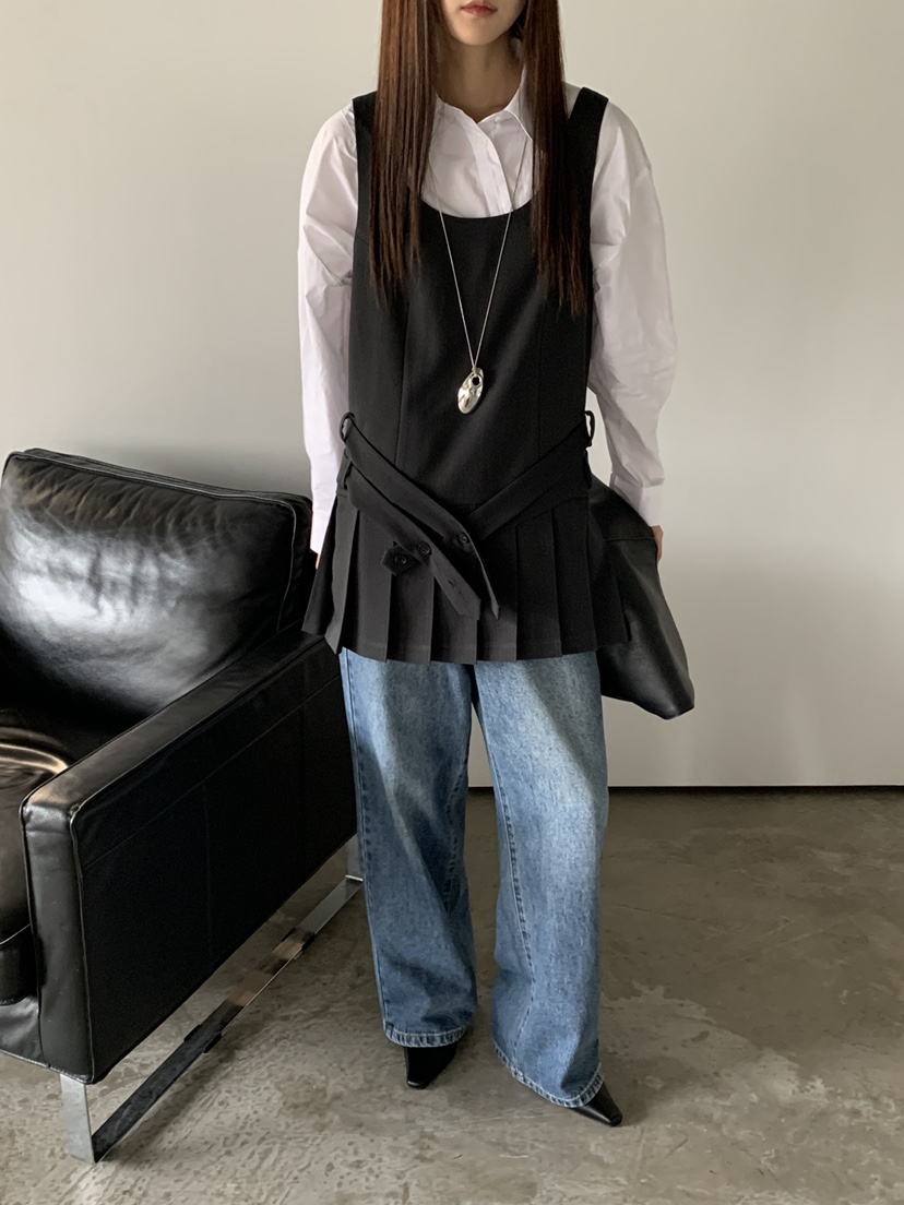 RIVER RAIN東大門㊣實拍女士新品25秋冬熱賣連衣裙不含內搭RIVER RAIN連衣裙