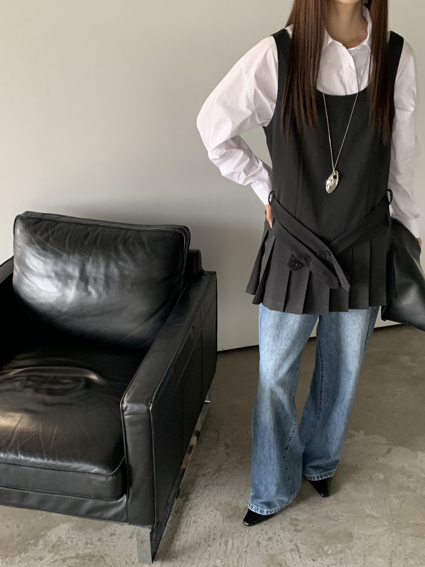 RIVER RAIN東大門㊣實拍女士新品25秋冬熱賣連衣裙不含內搭RIVER RAIN連衣裙