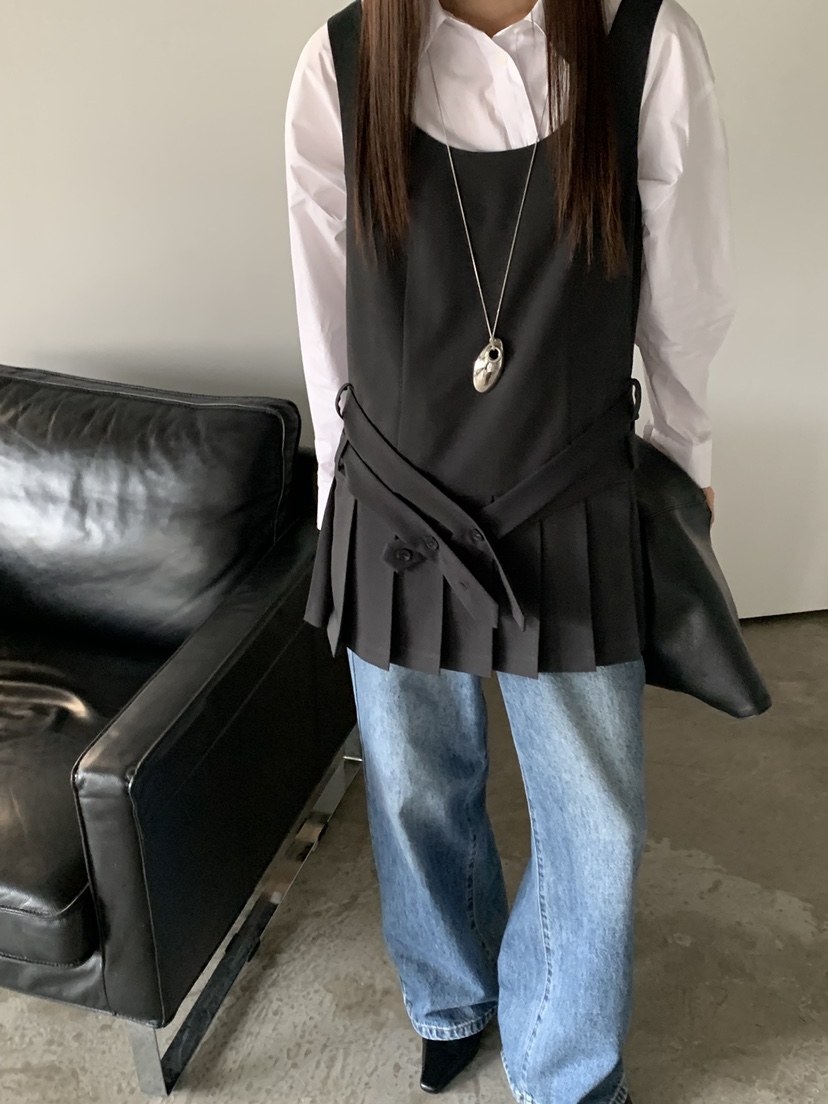 RIVER RAIN東大門㊣實拍女士新品25秋冬熱賣連衣裙不含內搭RIVER RAIN連衣裙