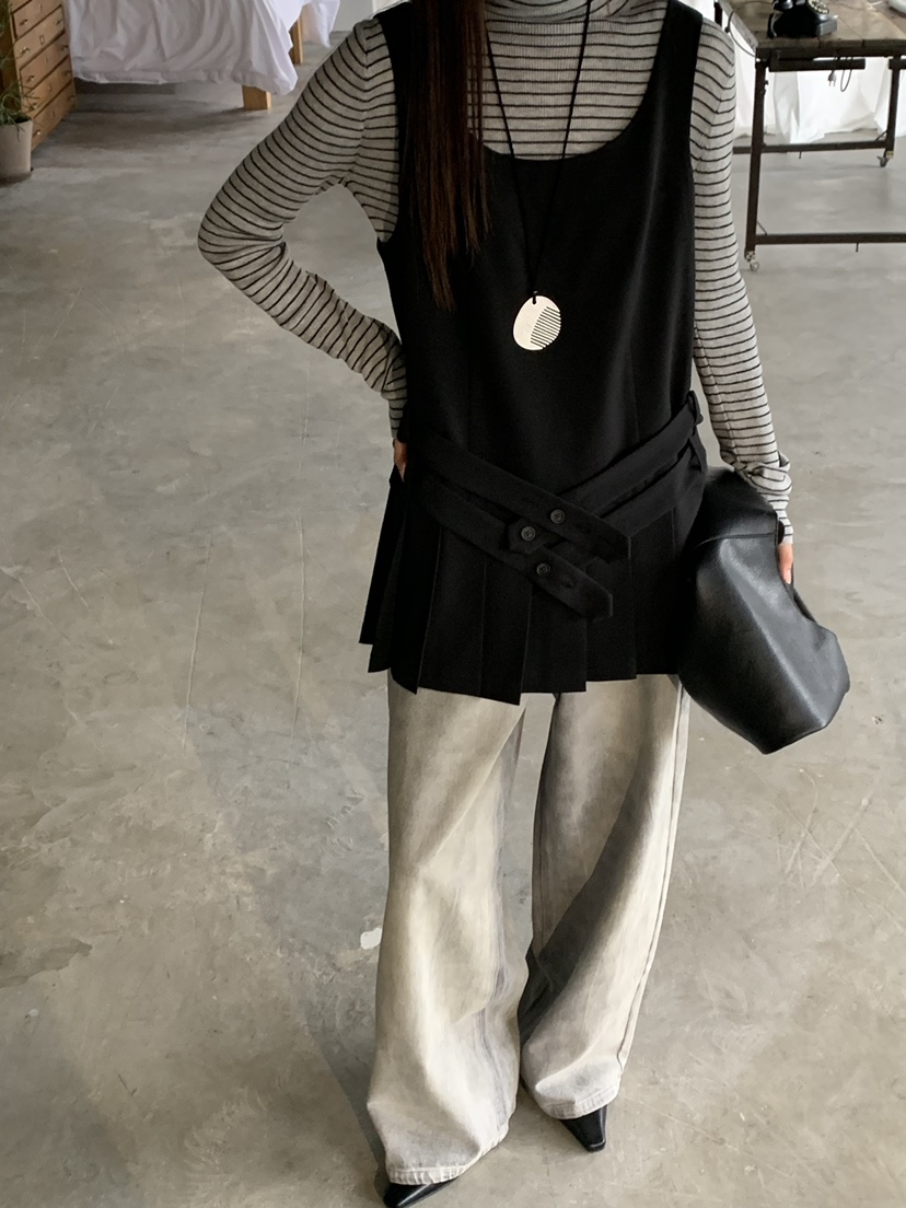 RIVER RAIN東大門㊣實拍女士新品25秋冬熱賣連衣裙不含內搭RIVER RAIN連衣裙