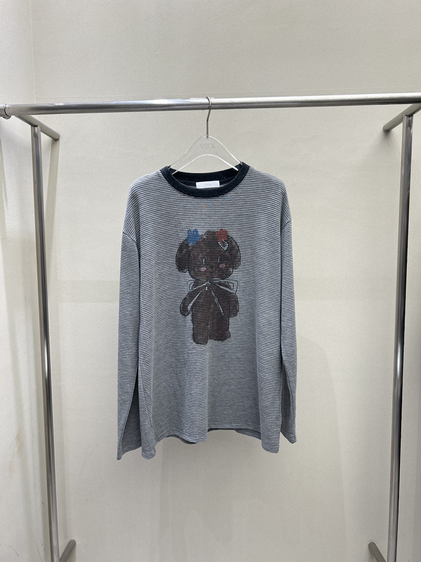 LATTE-P東大門㊣直郵女裝新品真品職業人氣25秋冬時尚長袖T恤LATTE-P長袖T恤圖色1