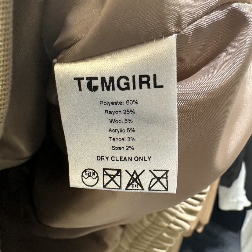 TOMGIRL東大門㊣代購女士新品推薦熱賣休閑真品時尚25秋冬夾克TOMGIRL夾克