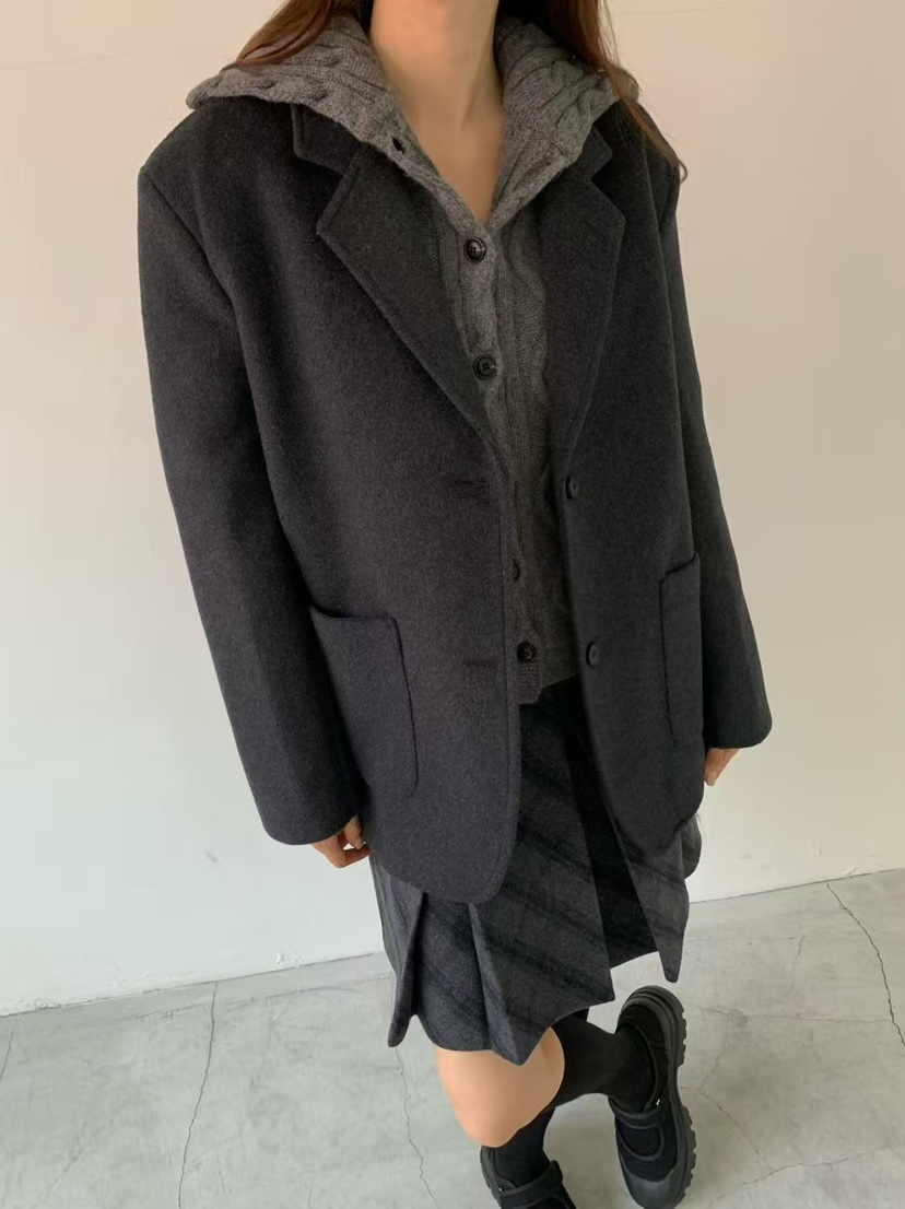 ANOU東大門㊣代購女裝新款時尚職業真品人氣25秋冬短裙褶皺ANOU短裙