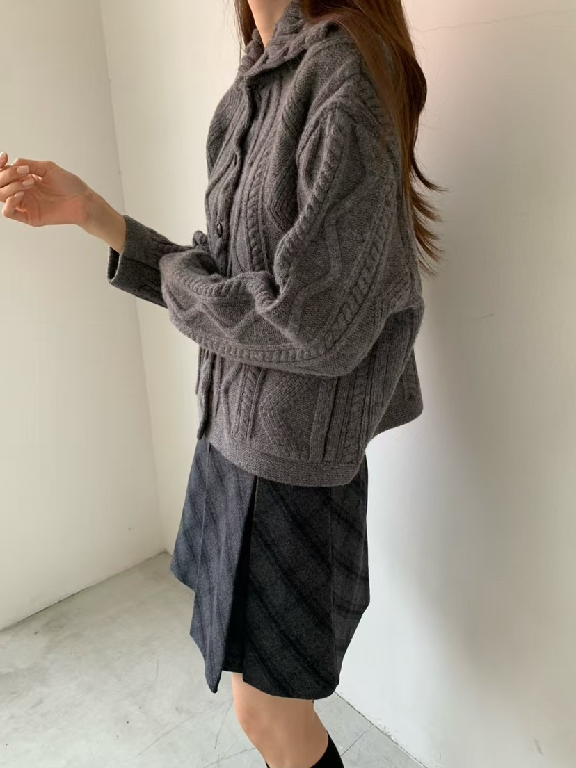 ANOU東大門㊣代購女裝新款時尚職業真品人氣25秋冬短裙褶皺ANOU短裙