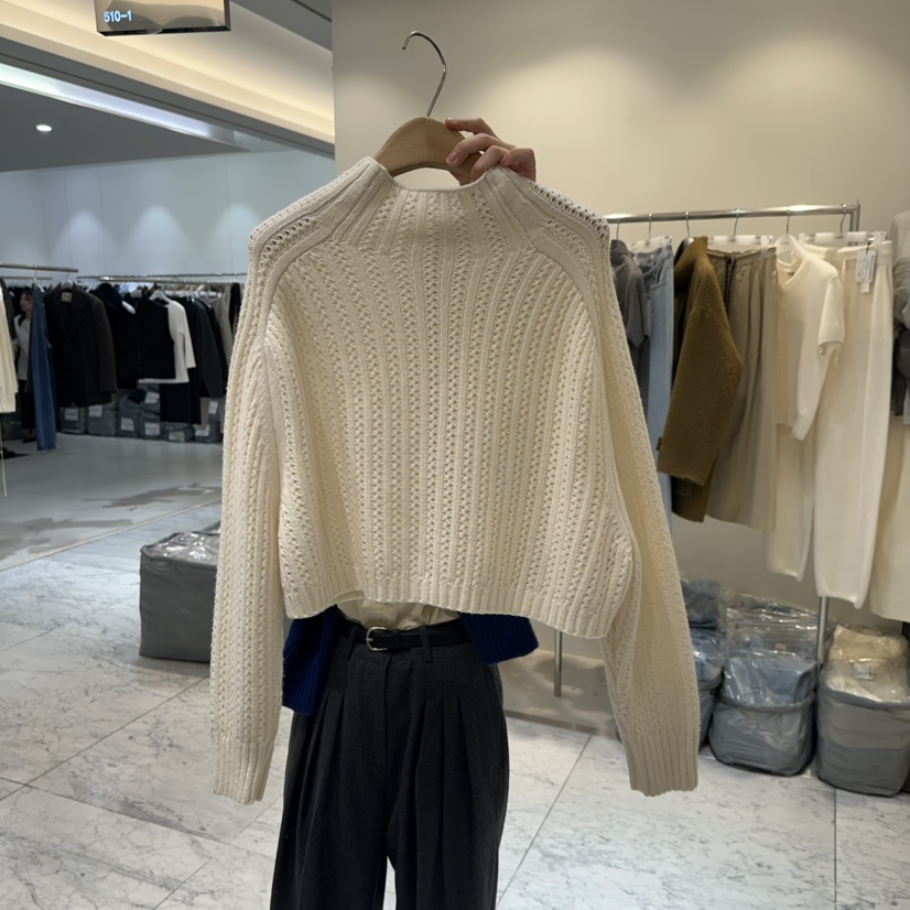 BLUEI-D東大門㊣直郵女裝新款25秋冬職業推薦熱賣真品毛衣Blue i-d毛衣圖色2