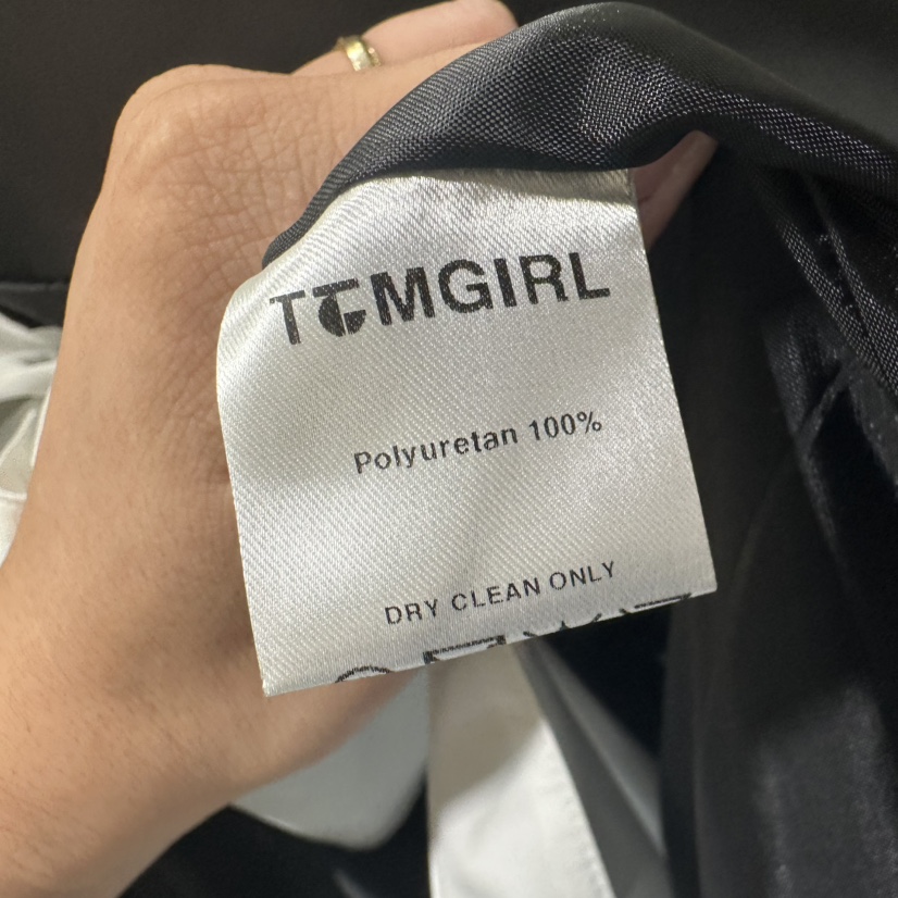 TOMGIRL東大門㊣直郵女裝新款熱賣推薦真品人氣25秋冬夾克假兩件TOMGIRL夾克