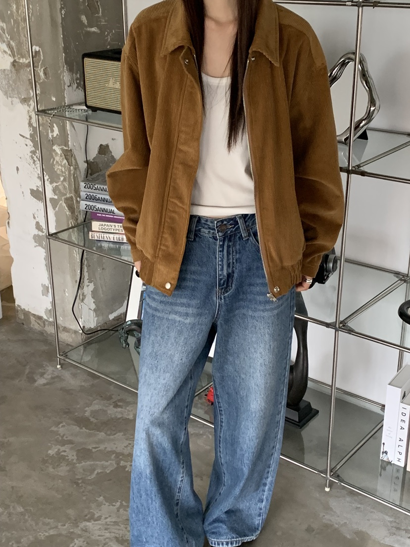 RIVER RAIN韓國代購㊣女裝新品熱賣時尚職業真品人氣25秋冬夾克RIVER RAIN夾克