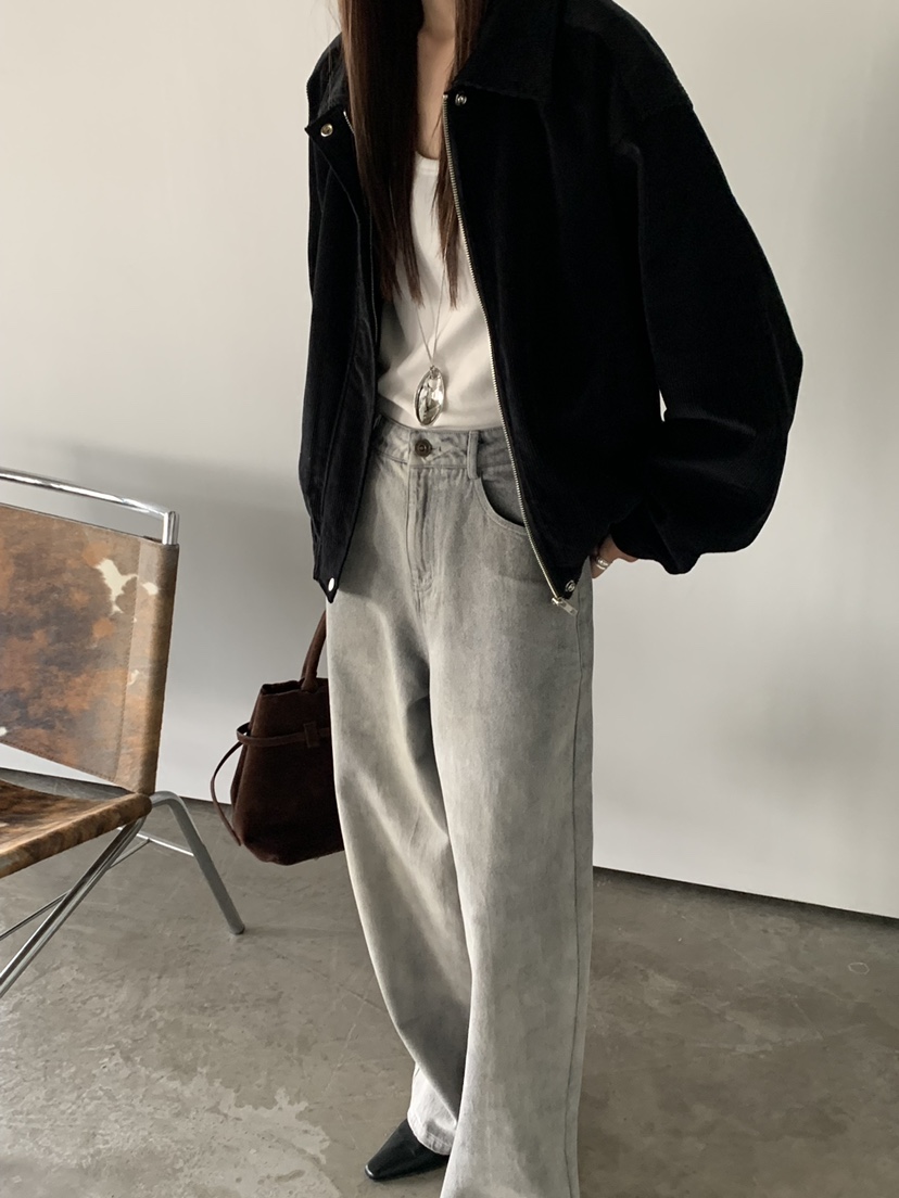 RIVER RAIN韓國代購㊣女裝新品熱賣時尚職業真品人氣25秋冬夾克RIVER RAIN夾克