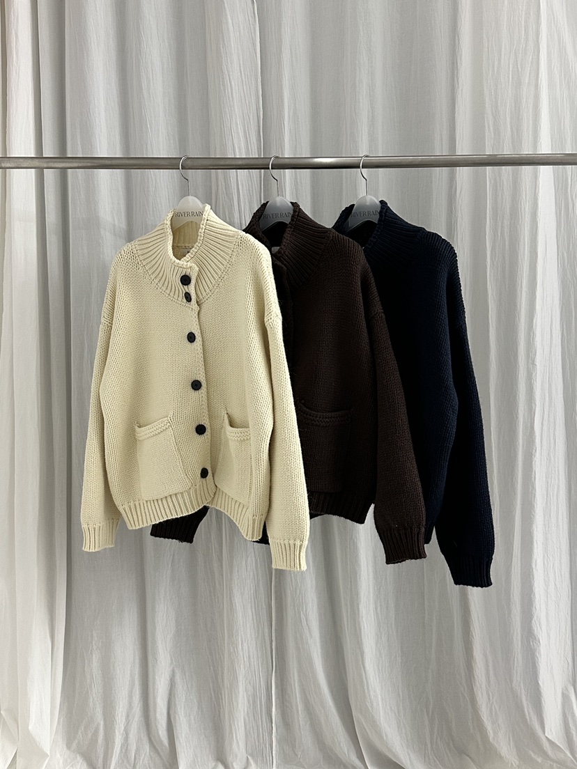 RIVER RAIN東大門㊣實拍女裝新品職業推薦休閑25秋冬針織衫高領RIVER RAIN針織衫