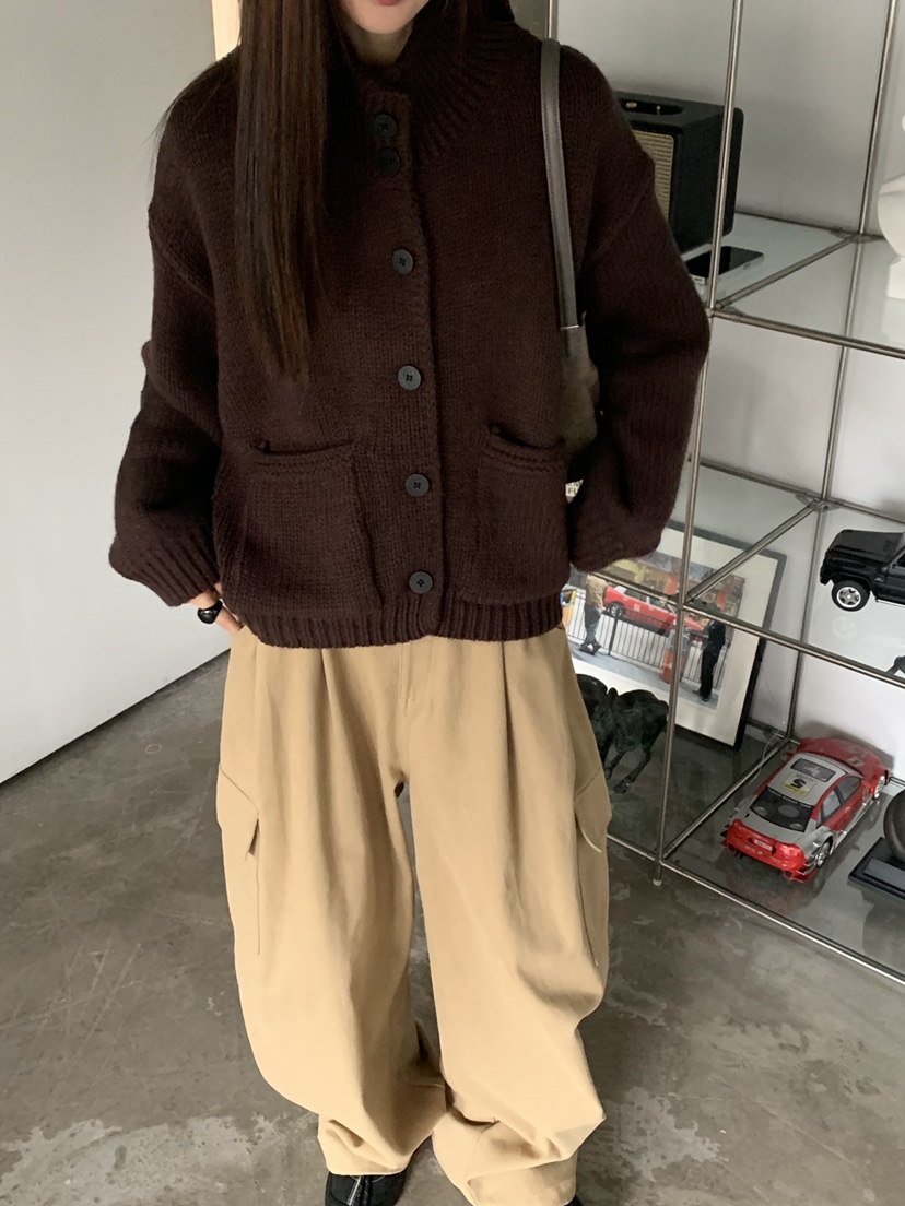 RIVER RAIN東大門㊣實拍女裝新品職業推薦休閑25秋冬針織衫高領RIVER RAIN針織衫