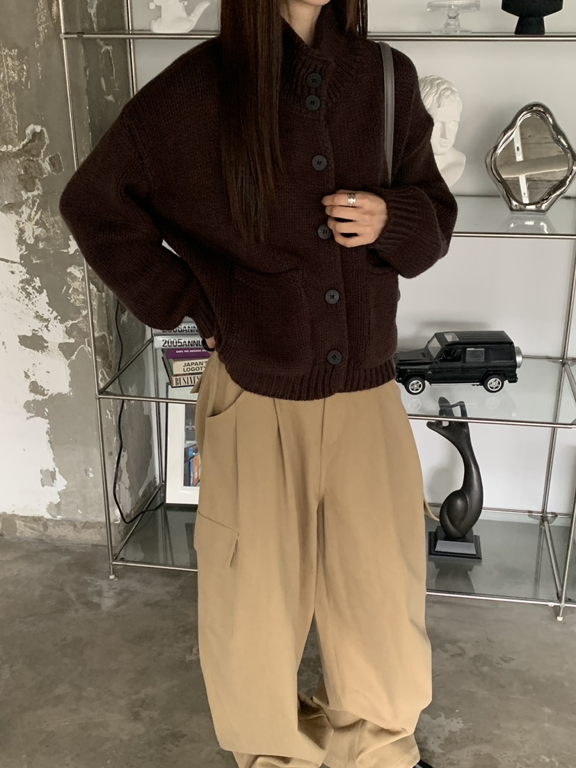 RIVER RAIN東大門㊣實拍女裝新品職業推薦休閑25秋冬針織衫高領RIVER RAIN針織衫