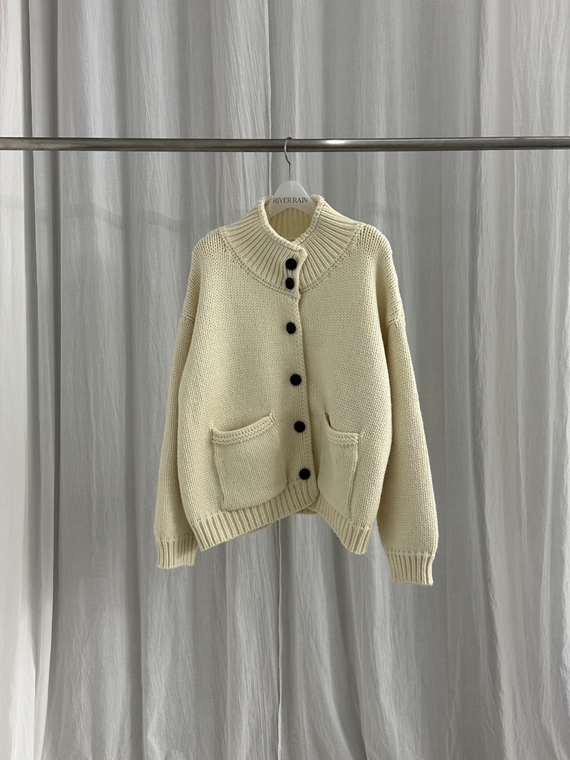 RIVER RAIN東大門㊣實拍女裝新品職業推薦休閑25秋冬針織衫高領RIVER RAIN針織衫圖色1