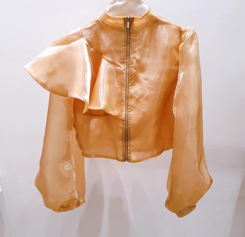 AWESOME-P東大門㊣實拍女裝新品熱賣職業真品襯衫蕾絲衫流蘇AWESOME-P襯衫/蕾絲衫