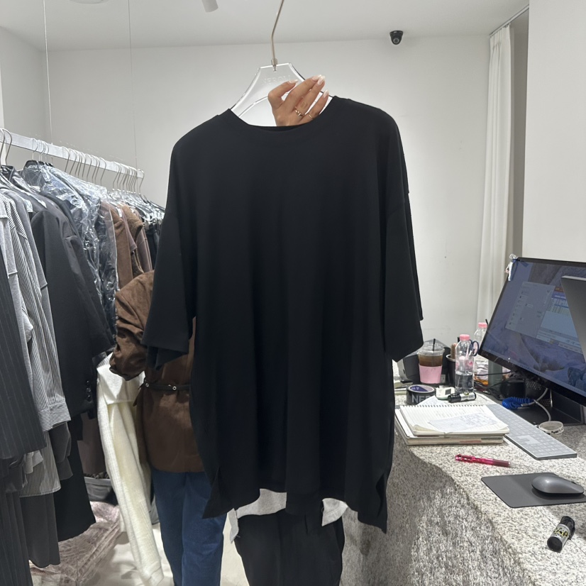 NEROLI 36韓國代購㊣女士新品時尚休閑真品推薦人氣職業T恤NEROLI 36T恤圖色3
