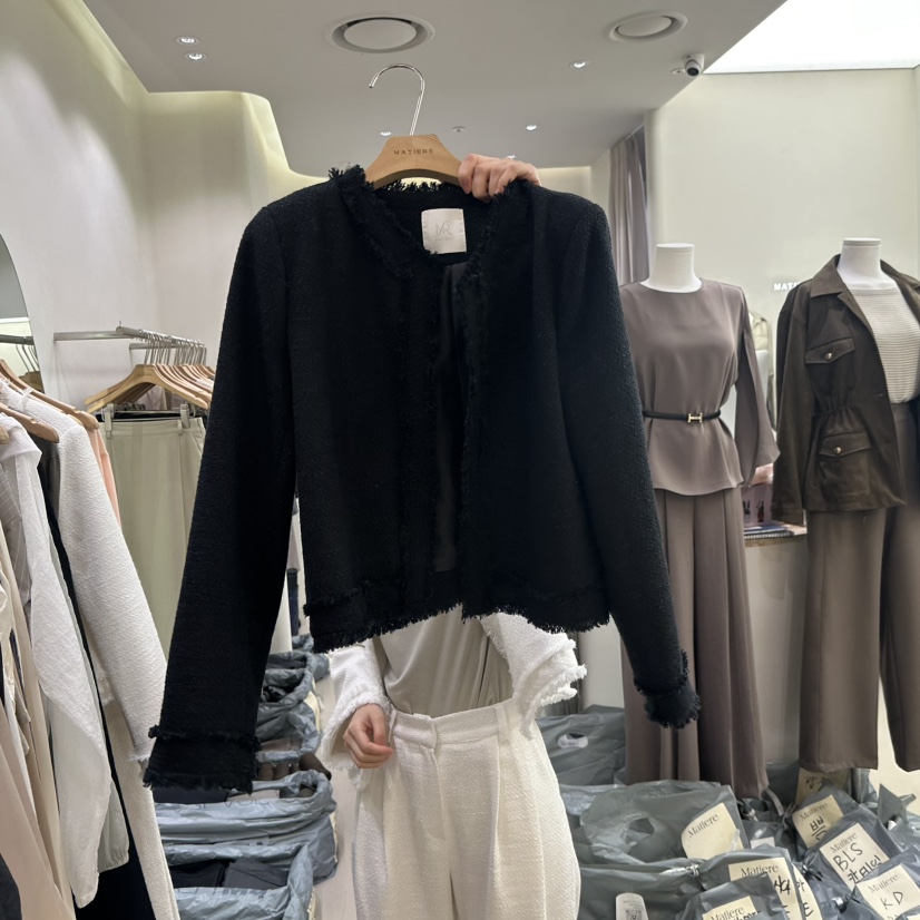 MATIERE東大門㊣直郵女士新品25秋冬職業真品推薦熱賣休閑夾克MATIERE夾克圖色2