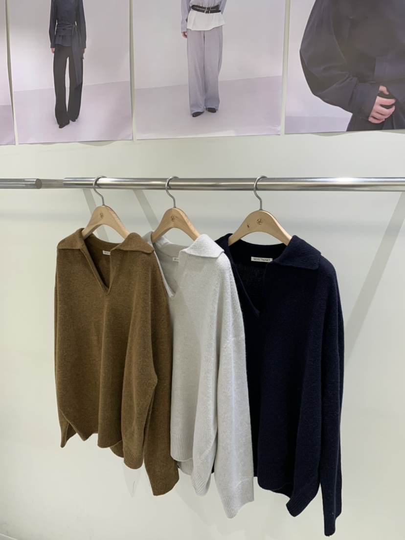 SELECT MARKET東大門㊣代購女士新款真品職業25秋冬針織衫SELECT MARKET針織衫
