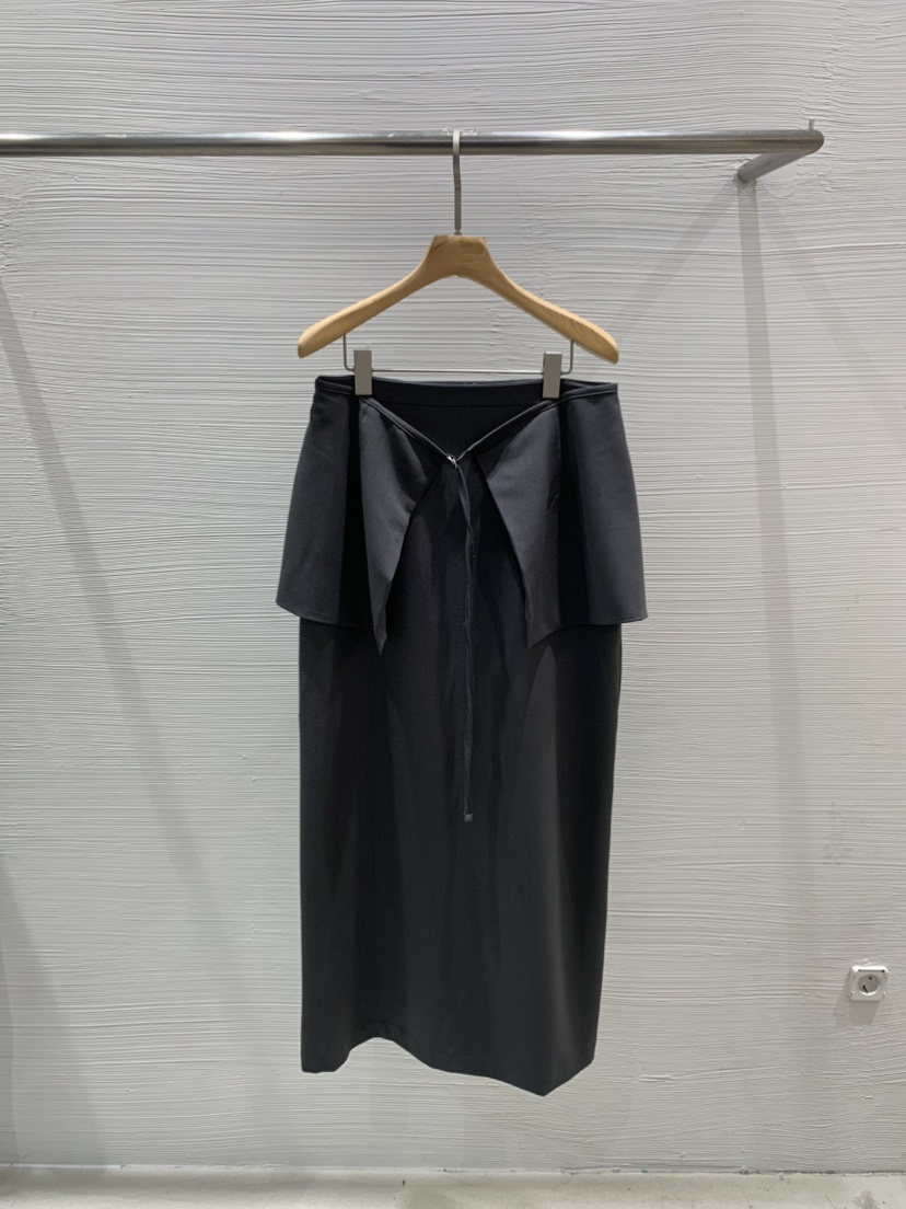 LUCY SALON東大門㊣直郵女裝新品時尚熱賣休閑職業25秋冬長裙LUCY SALON長裙圖色2墨色
