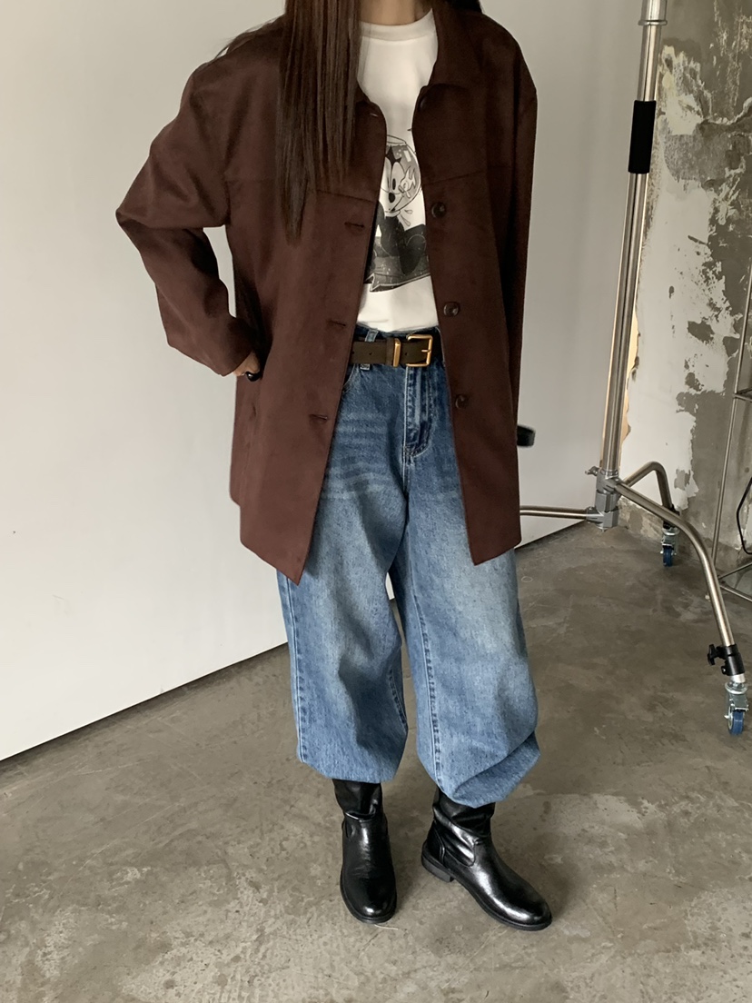 RIVER RAIN東大門㊣實拍女裝新款時尚人氣25秋冬熱賣真品夾克RIVER RAIN夾克