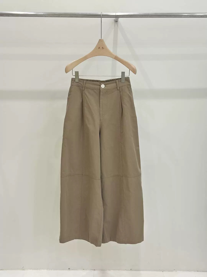 AUTUMN BEIGE-Q東大門㊣代購女裝新款職業熱賣25秋冬休閑褲A.b/AUTUMN BEIGE休閑褲圖色2