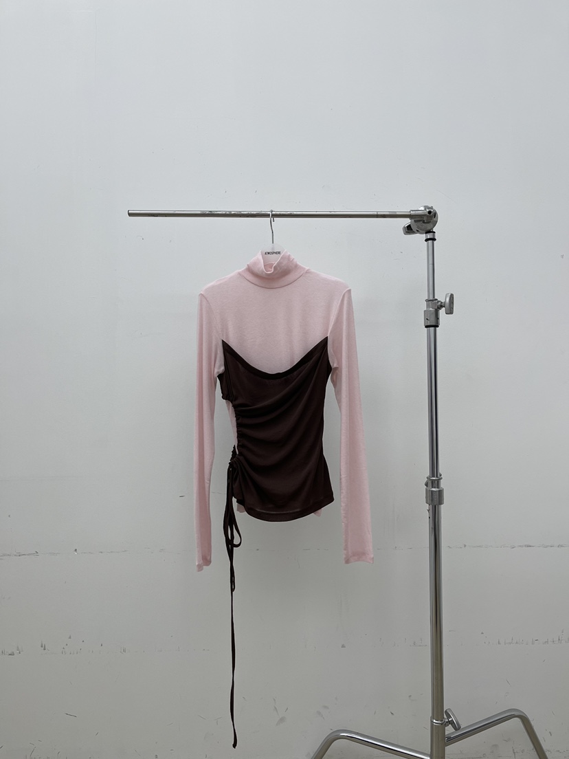 ATMOSPHERE東大門㊣實拍女裝新品25秋冬推薦真品職業長袖T恤ATMOSPHERE/BLING長袖T恤圖色1