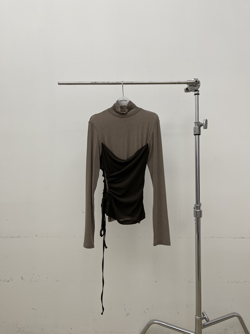 ATMOSPHERE東大門㊣實拍女裝新品25秋冬推薦真品職業長袖T恤ATMOSPHERE/BLING長袖T恤圖色3