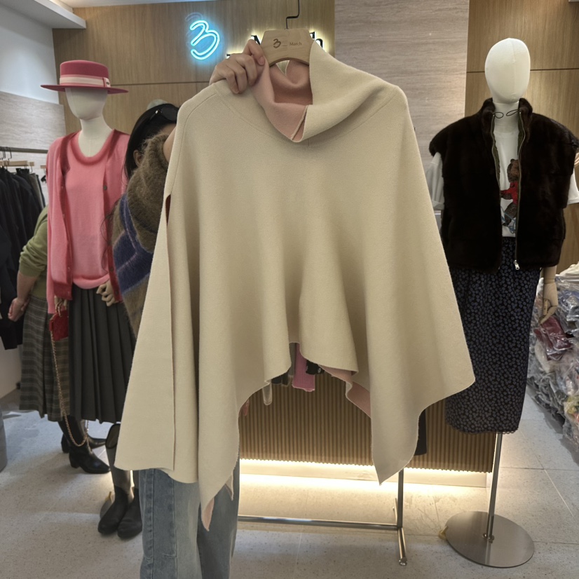 BISHOP韓國代購㊣女士新品人氣職業25秋冬真品休閑針織衫羊毛BISHOP針織衫圖色2