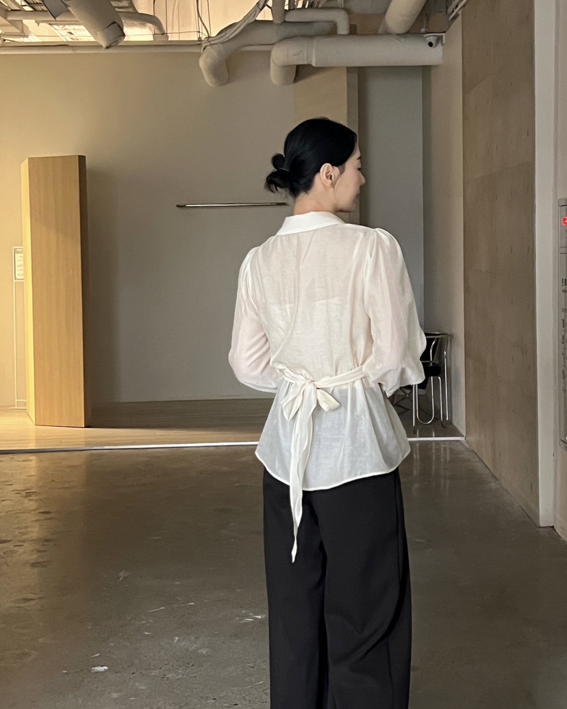 VERNI東大門㊣實拍女裝新款25秋冬人氣真品熱賣職業襯衫蕾絲衫VERNI襯衫/蕾絲衫