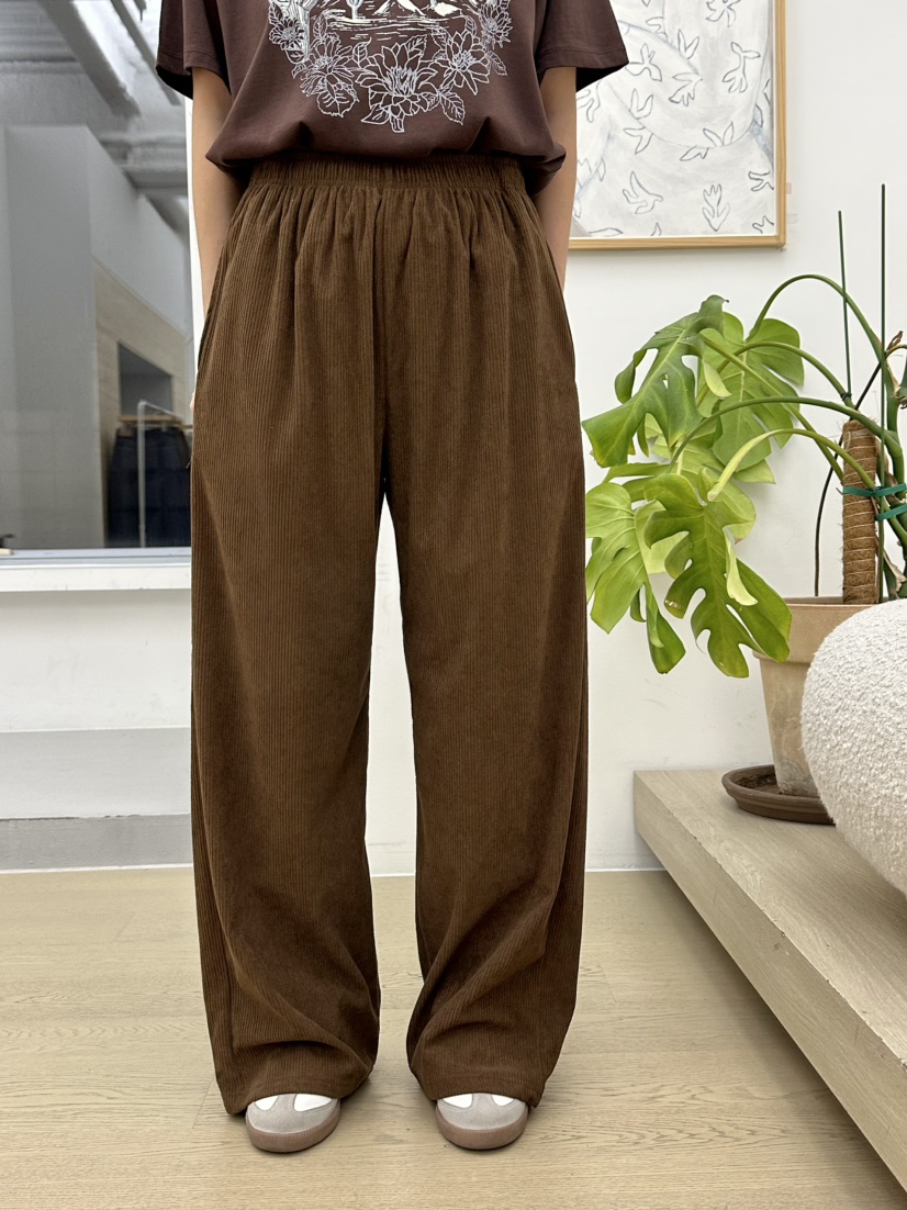 BUT東大門㊣實拍女士新品休閑25秋冬時尚熱賣真品推薦休閑褲button休閑褲圖色1