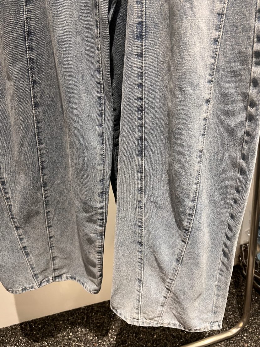 RIDGE-P東大門㊣直郵女裝新品職業25秋冬休閑人氣真品牛仔褲RIDGE-P牛仔褲