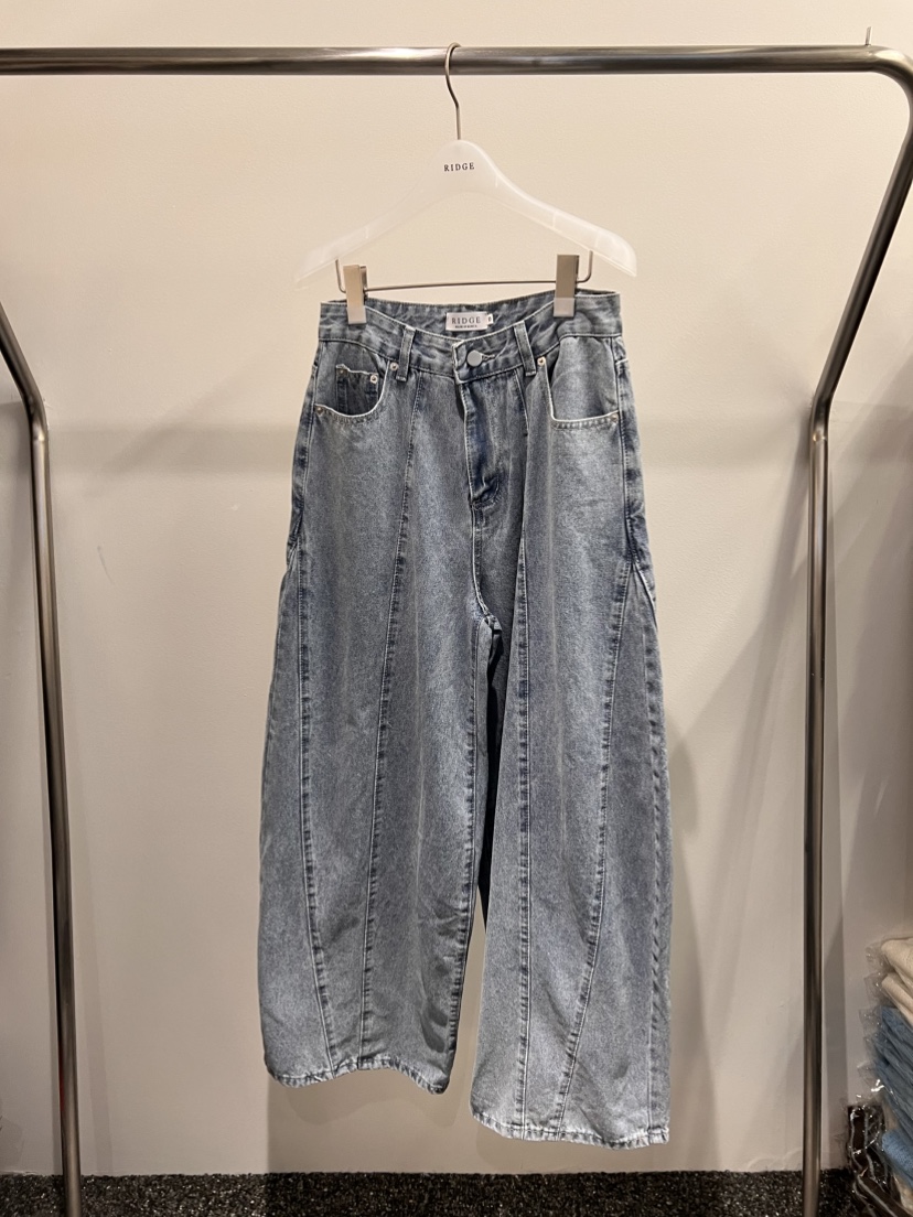 RIDGE-P東大門㊣直郵女裝新品職業25秋冬休閑人氣真品牛仔褲RIDGE-P牛仔褲圖色1