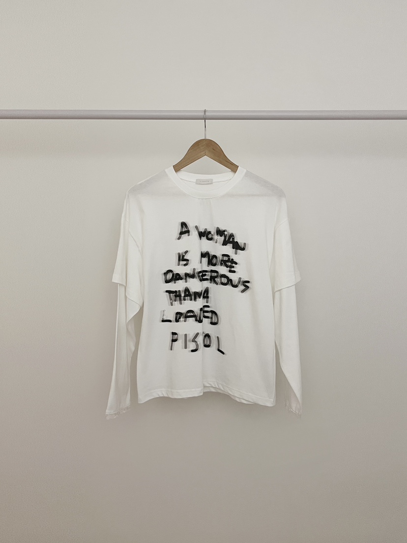 RE:OPENING韓國代購㊣女士新品熱賣真品時尚25秋冬職業長袖T恤RE:OPENING長袖T恤圖色1