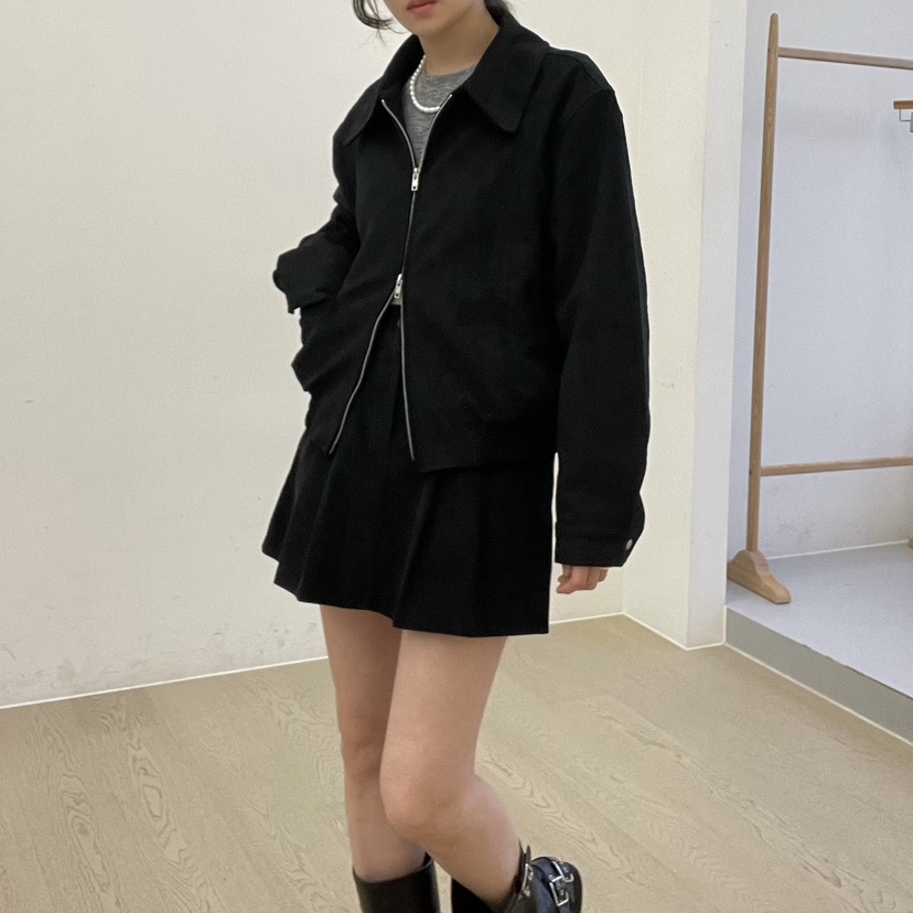 ALLVIBE東大門㊣實拍女裝新品推薦25秋冬時尚真品夾克絨面革ALLVIBE夾克
