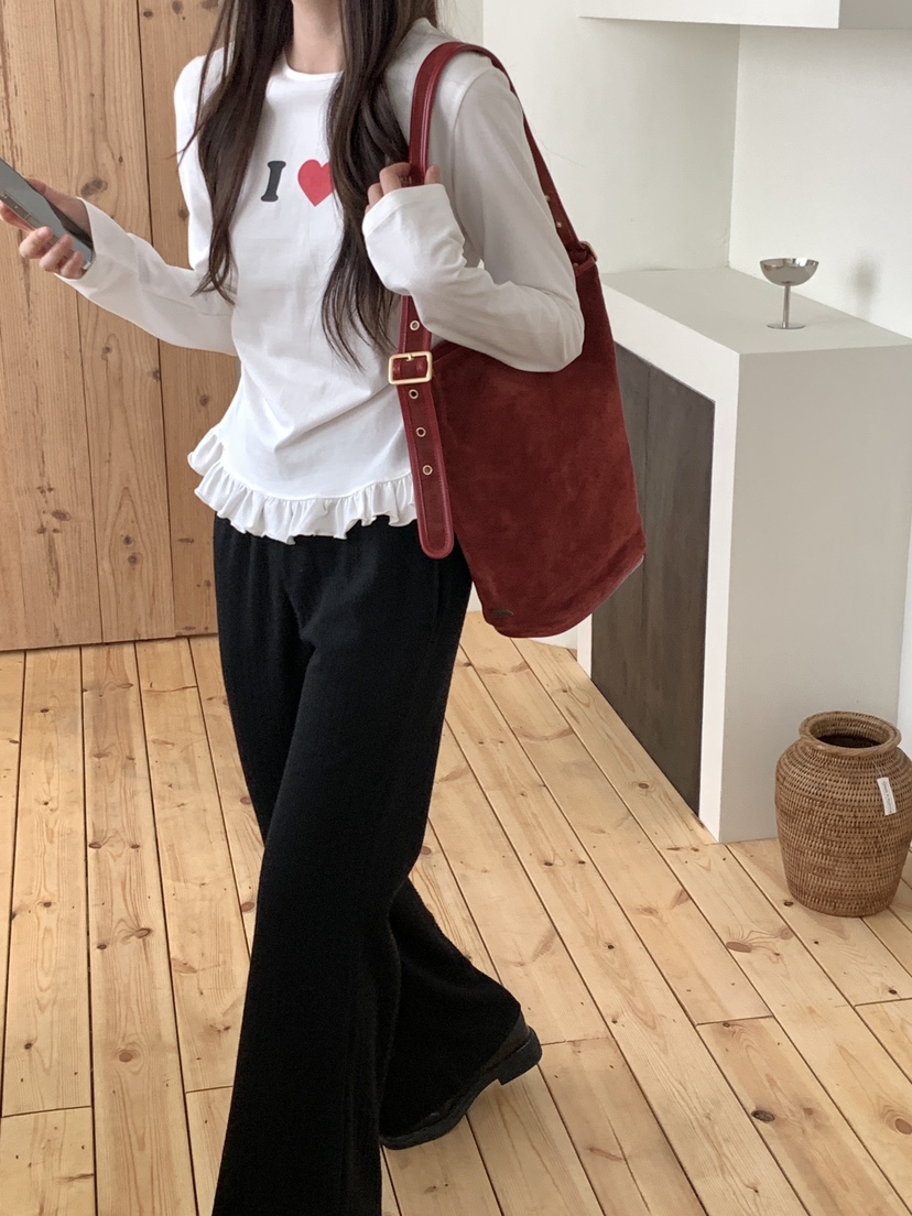 RE:OPENING東大門㊣實拍女裝新款時尚休閑推薦職業熱賣長袖T恤RE:OPENING長袖T恤