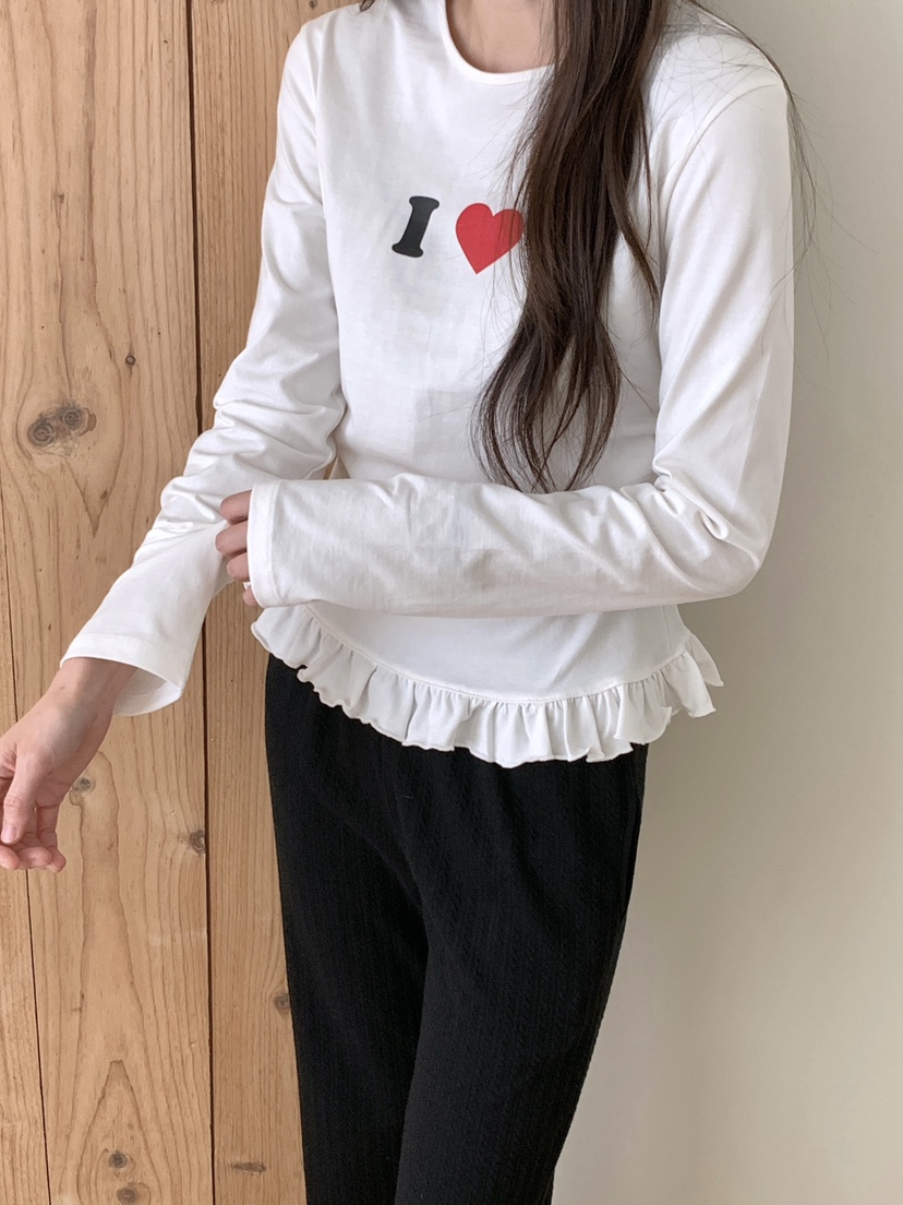 RE:OPENING東大門㊣實拍女裝新款時尚休閑推薦職業熱賣長袖T恤RE:OPENING長袖T恤