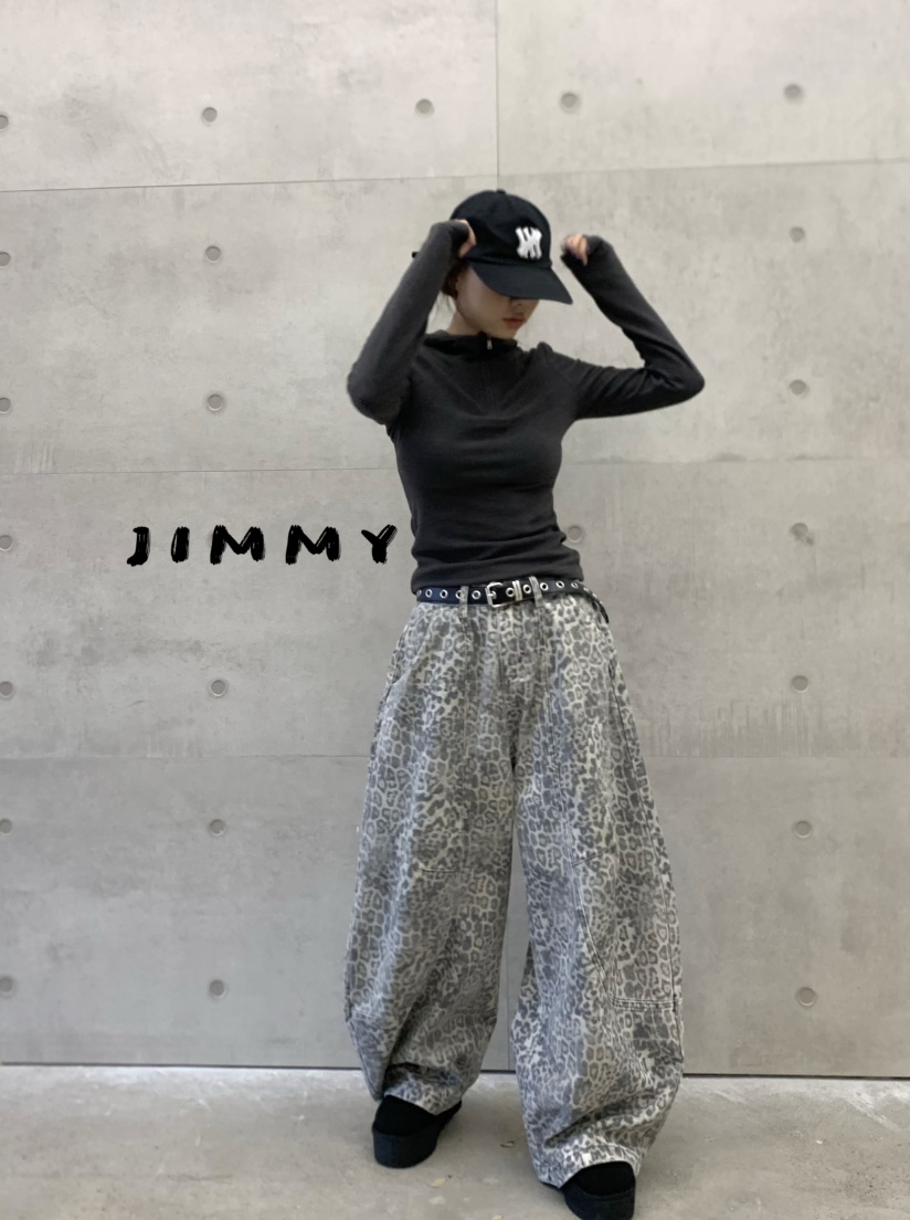 JIMMY東大門㊣代購女裝新品真品推薦職業25秋冬衛衣拉鏈連帽JIMMY/REMAKE衛衣