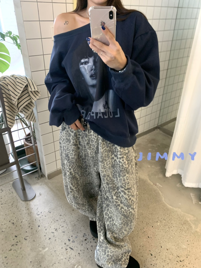JIMMY東大門㊣實拍女裝新品推薦時尚休閑熱賣25秋冬職業衛衣JIMMY/REMAKE衛衣