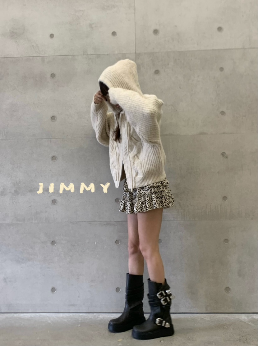 JIMMY東大門㊣實拍女士新品職業人氣推薦真品毛衣連帽針織衫JIMMY/REMAKE毛衣