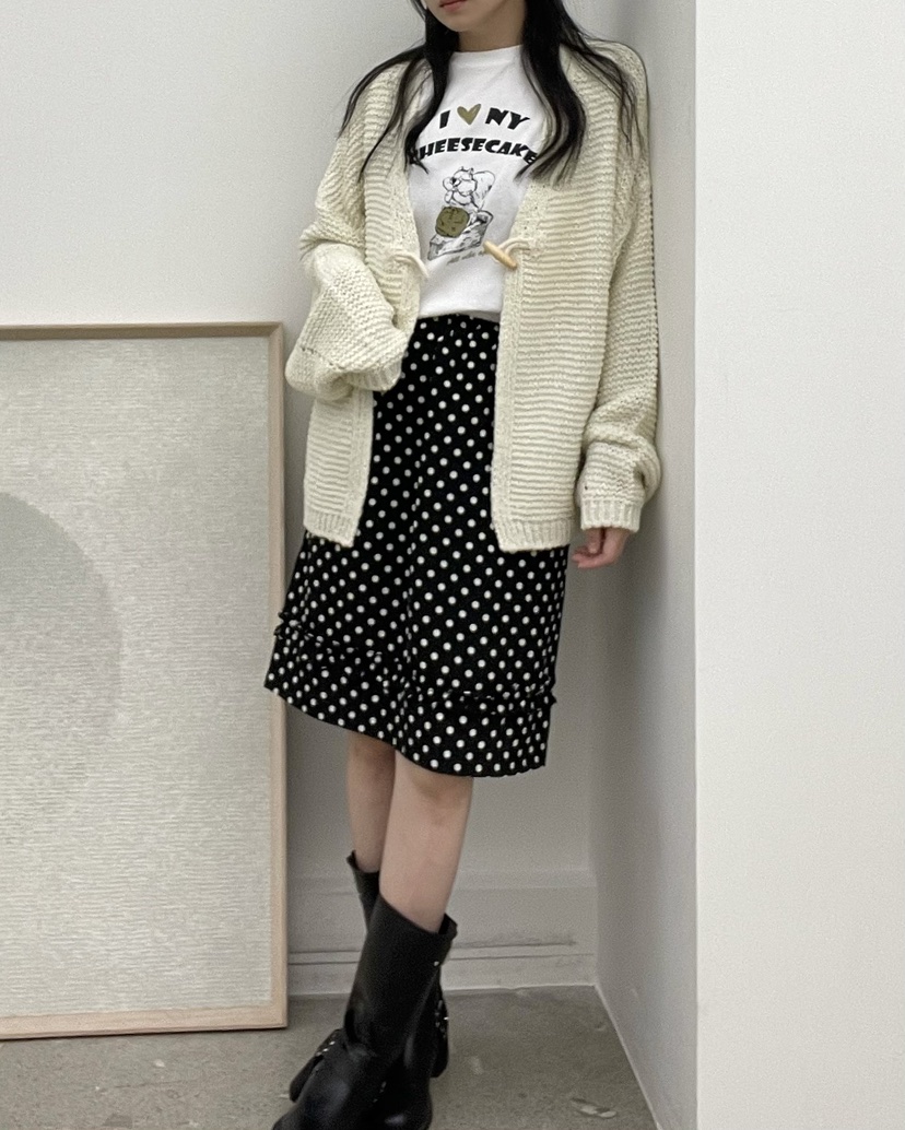 ALLVIBE韓國代購㊣女裝新品真品推薦25秋冬休閑時尚人氣針織衫ALLVIBE針織衫