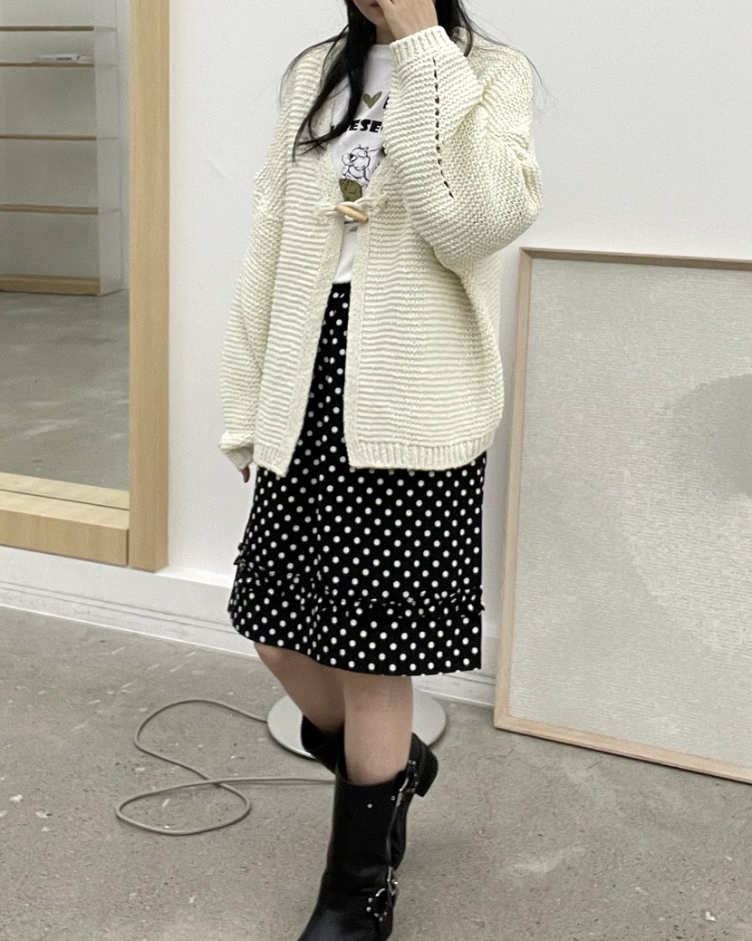 ALLVIBE韓國代購㊣女裝新品真品推薦25秋冬休閑時尚人氣針織衫ALLVIBE針織衫